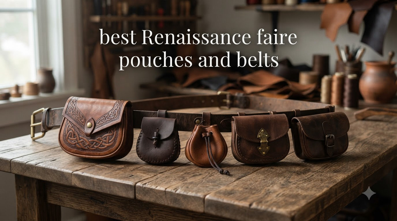 best Renaissance faire pouches and belts
