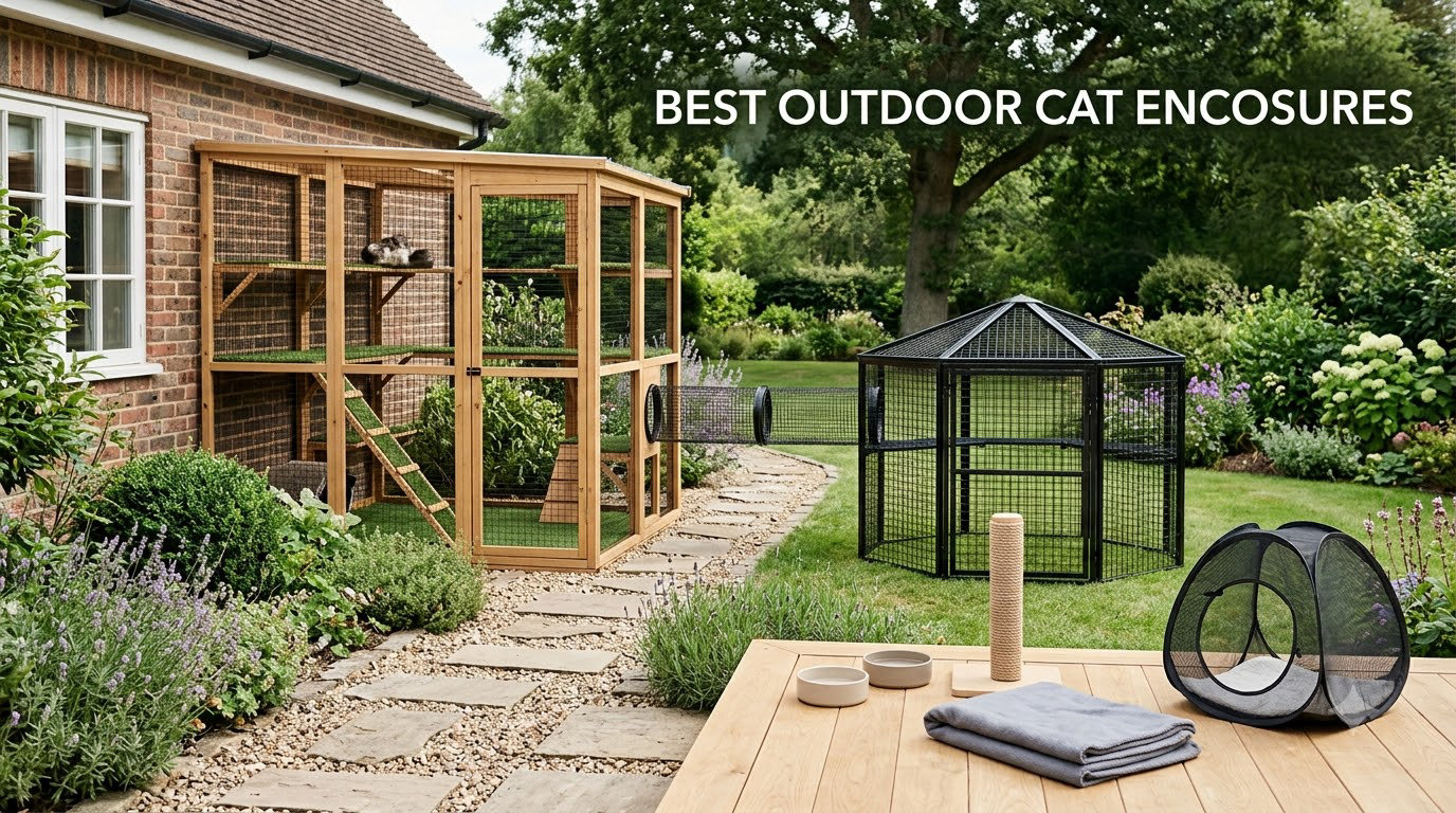 best outdoor cat enclosures