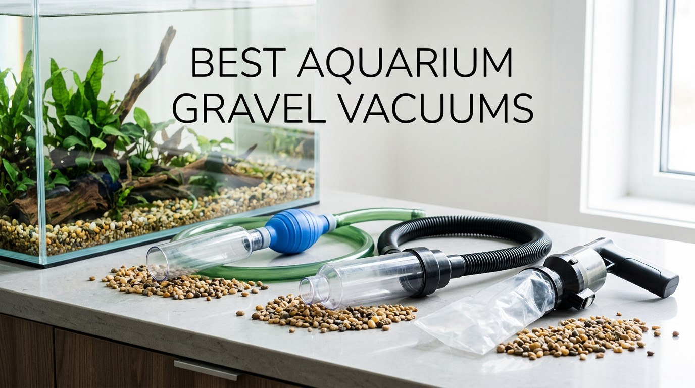 best aquarium gravel vacuums