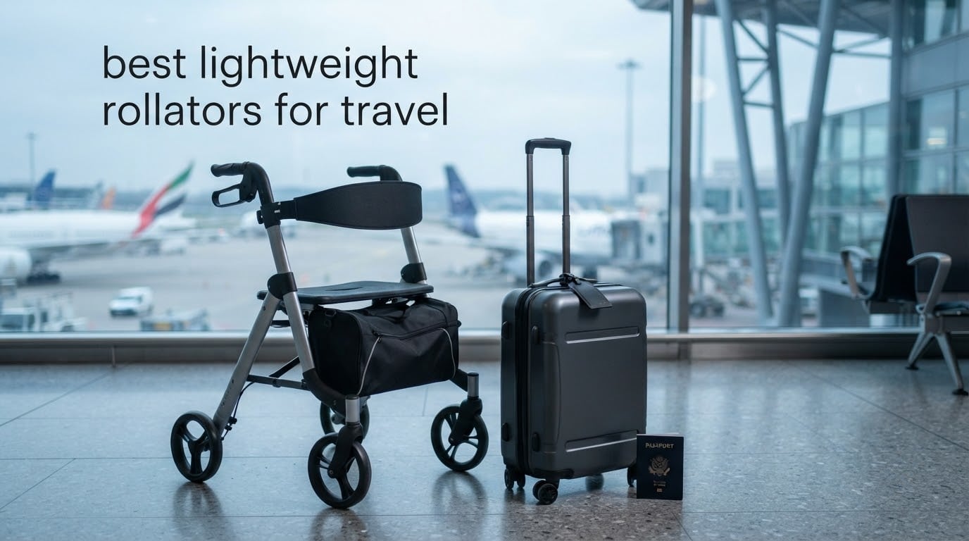 best lightweight rollators for travel