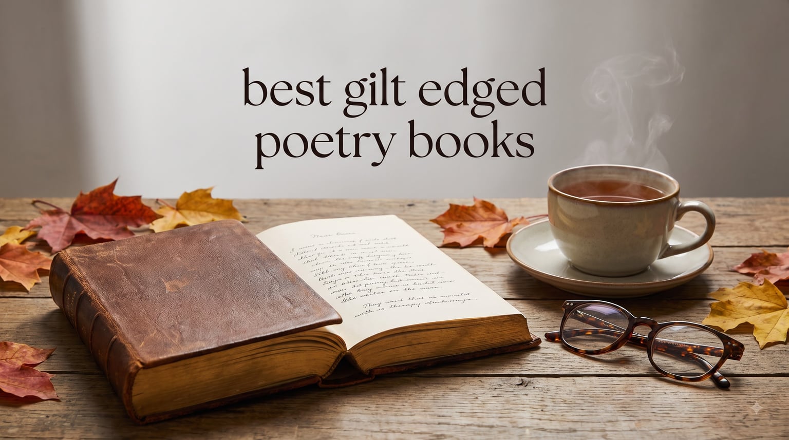 best gilt edged poetry books