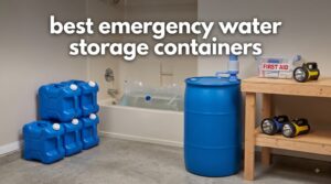best emergency water storage containers