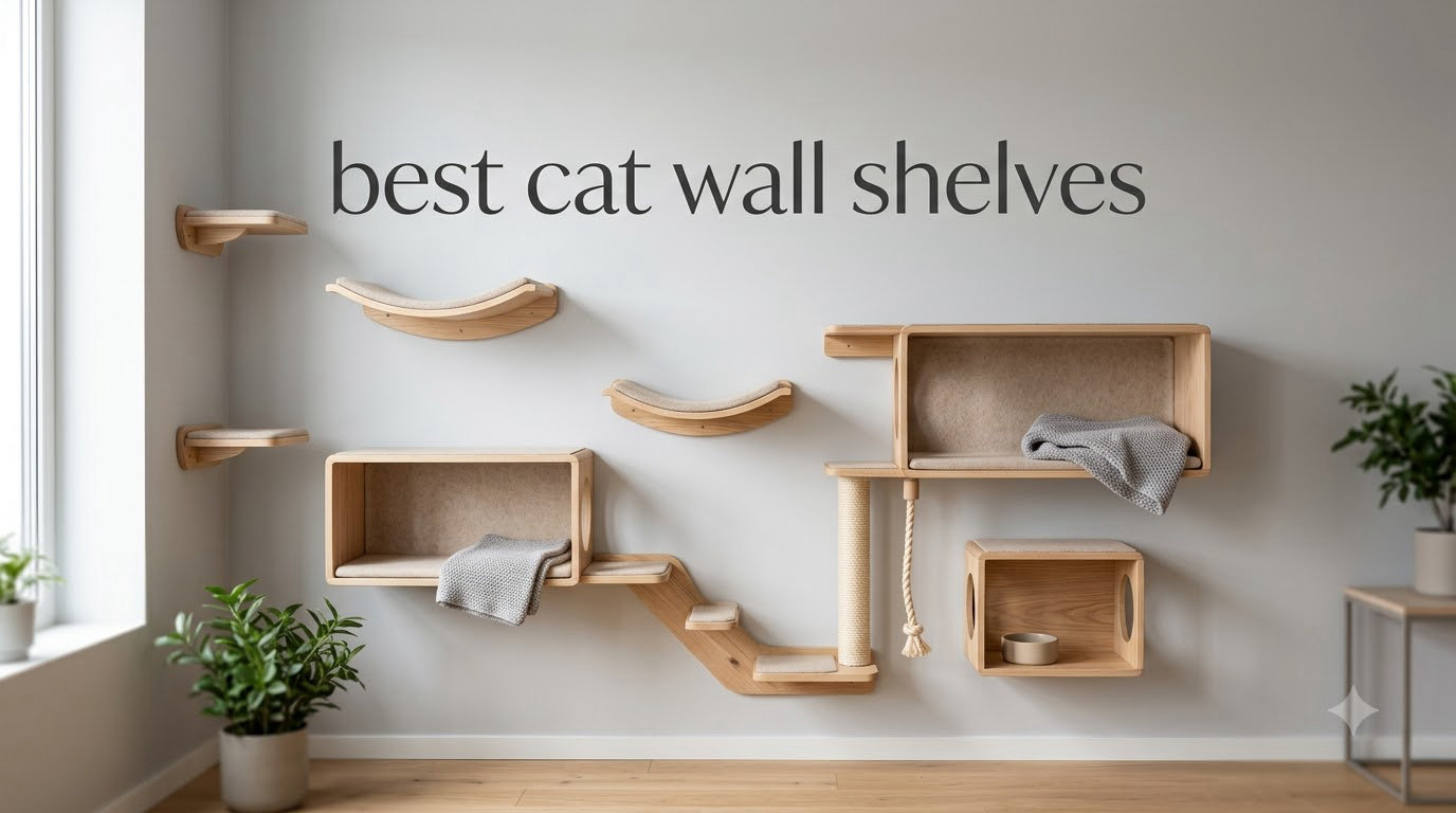 best cat wall shelves
