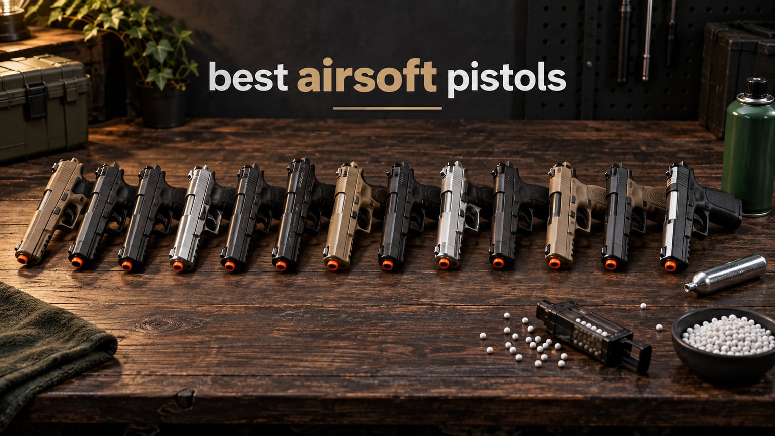 best airsoft pistols