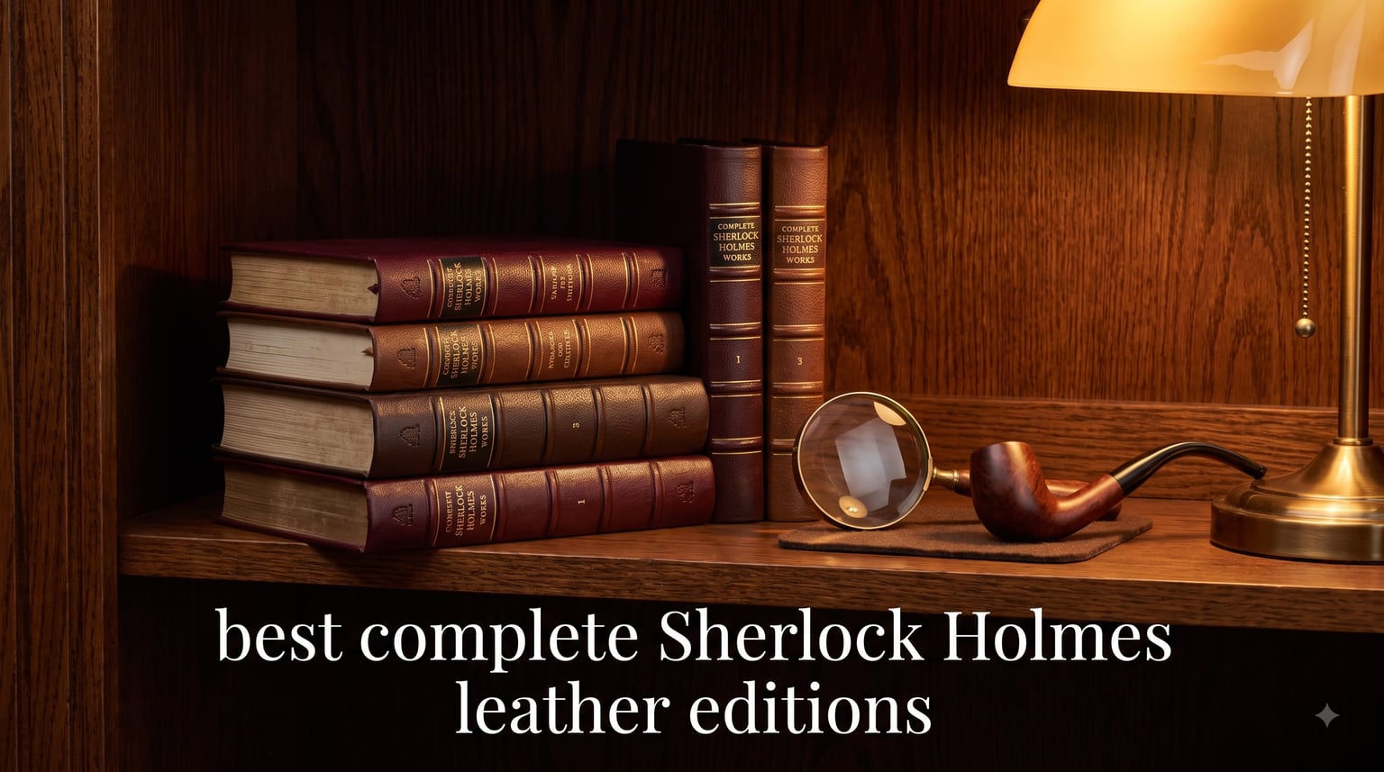 best complete Sherlock Holmes leather editions