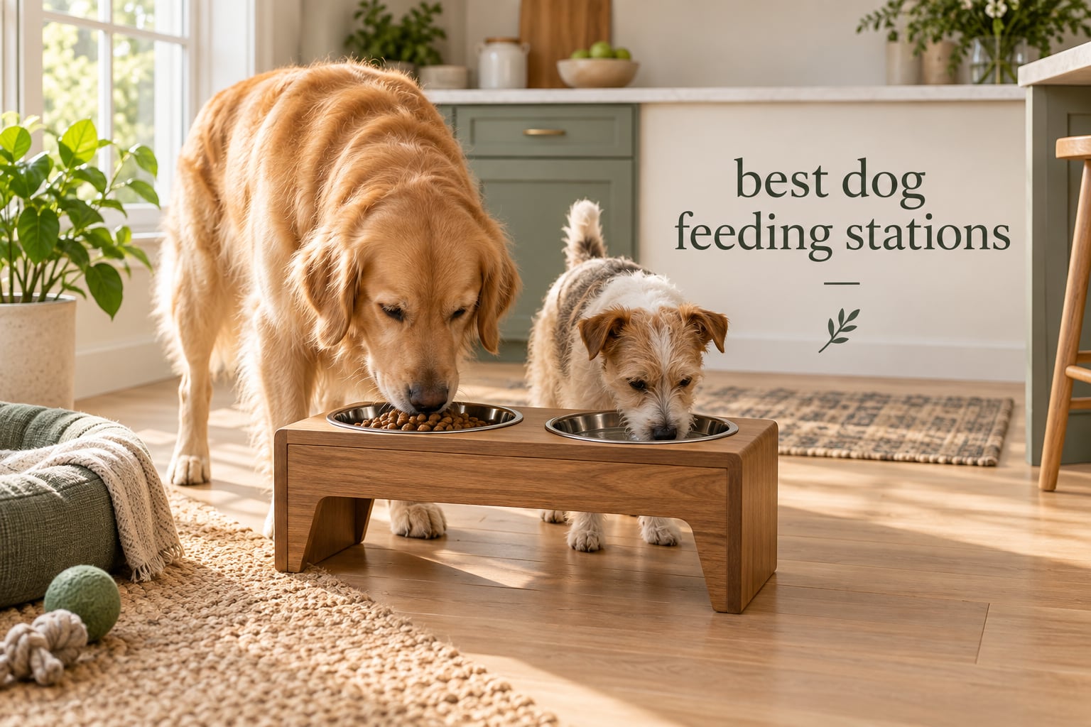 best dog feeding stations