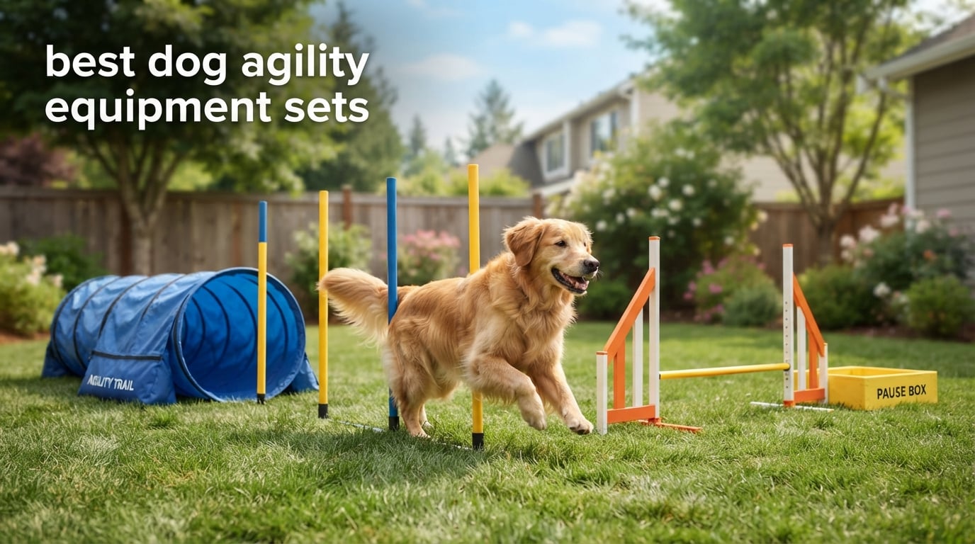 best dog agility equipment sets