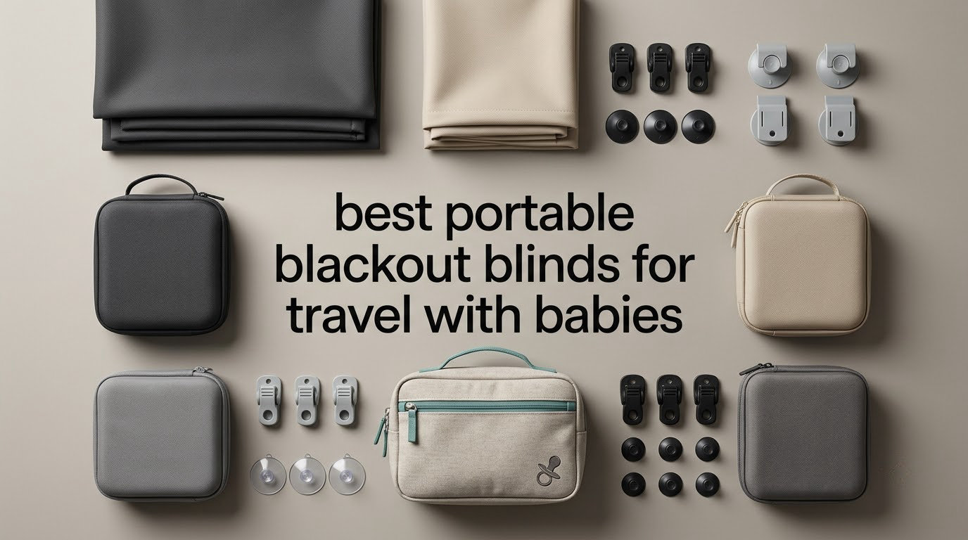 best portable blackout blinds for travel with babies
