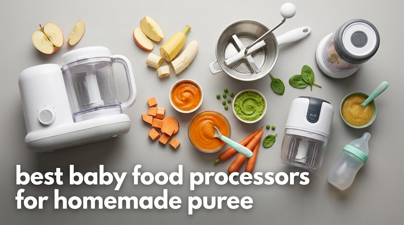 best baby food processors for homemade puree