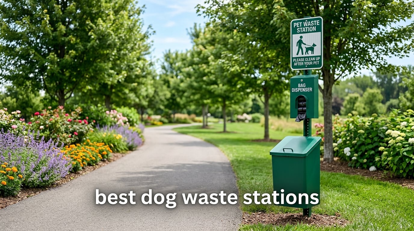 best dog waste stations