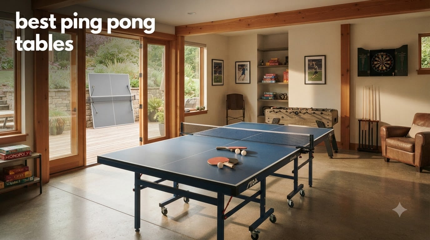 best ping pong tables