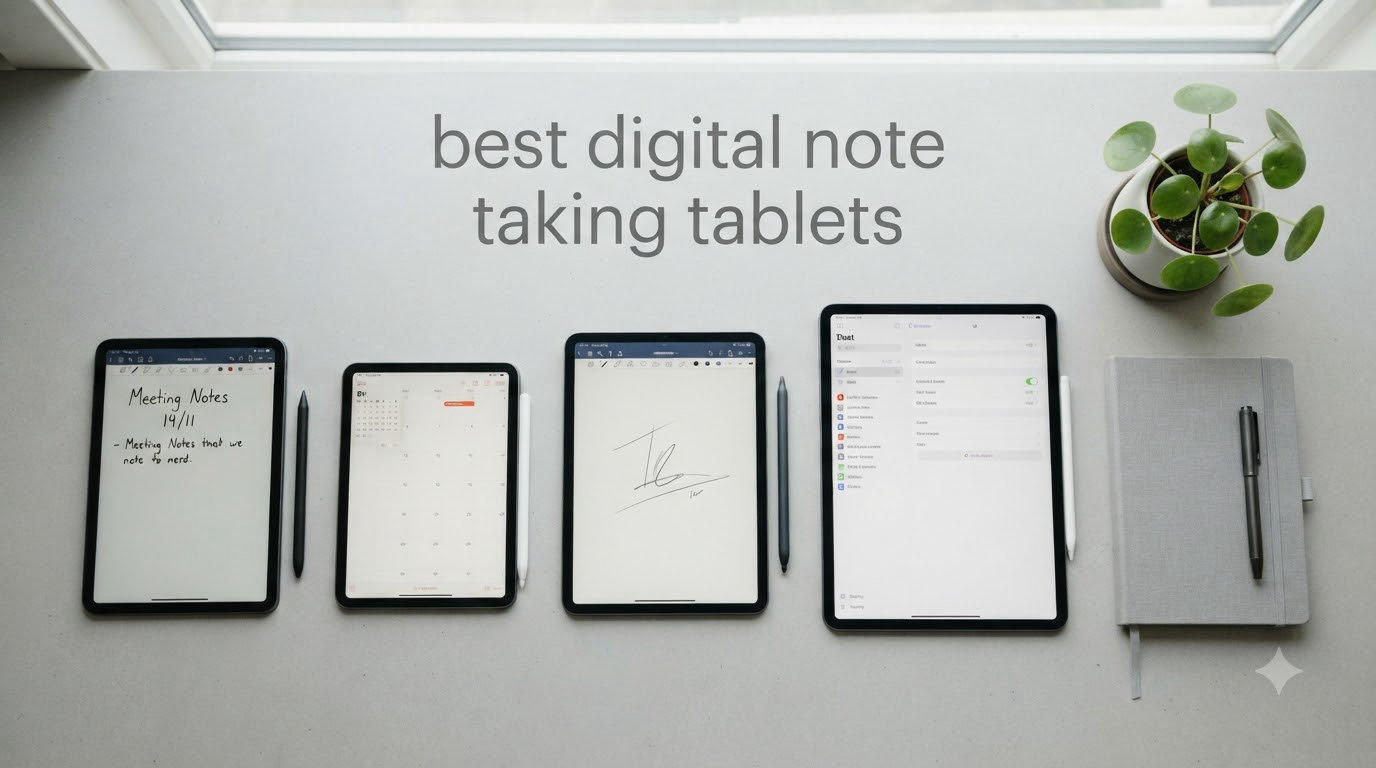 best digital note taking tablets