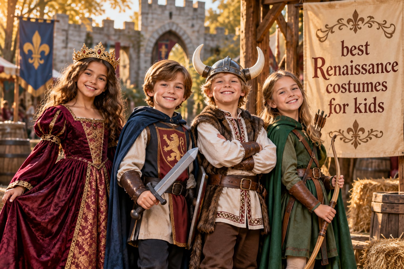 best Renaissance costumes for kids