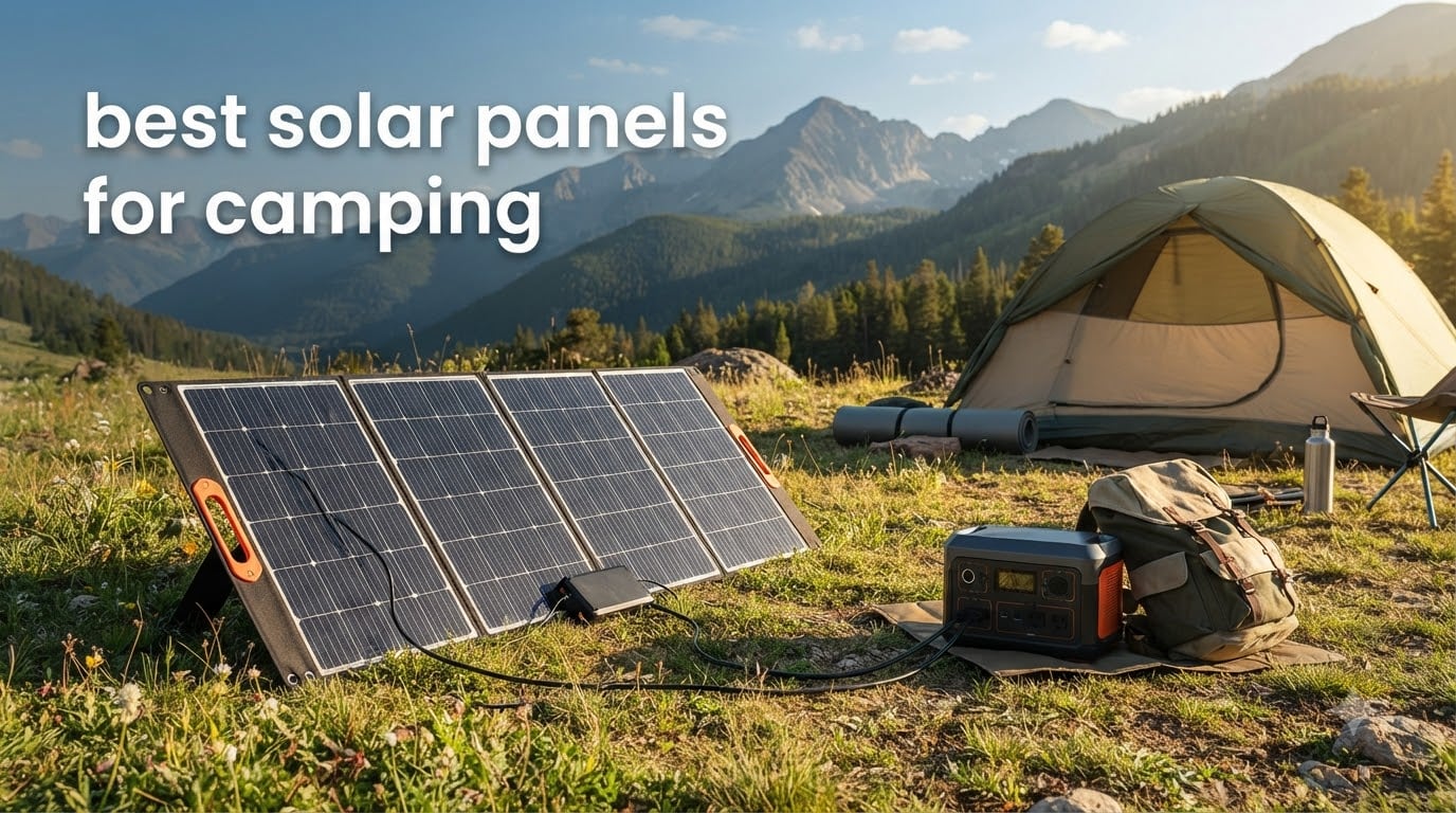 best solar panels for camping