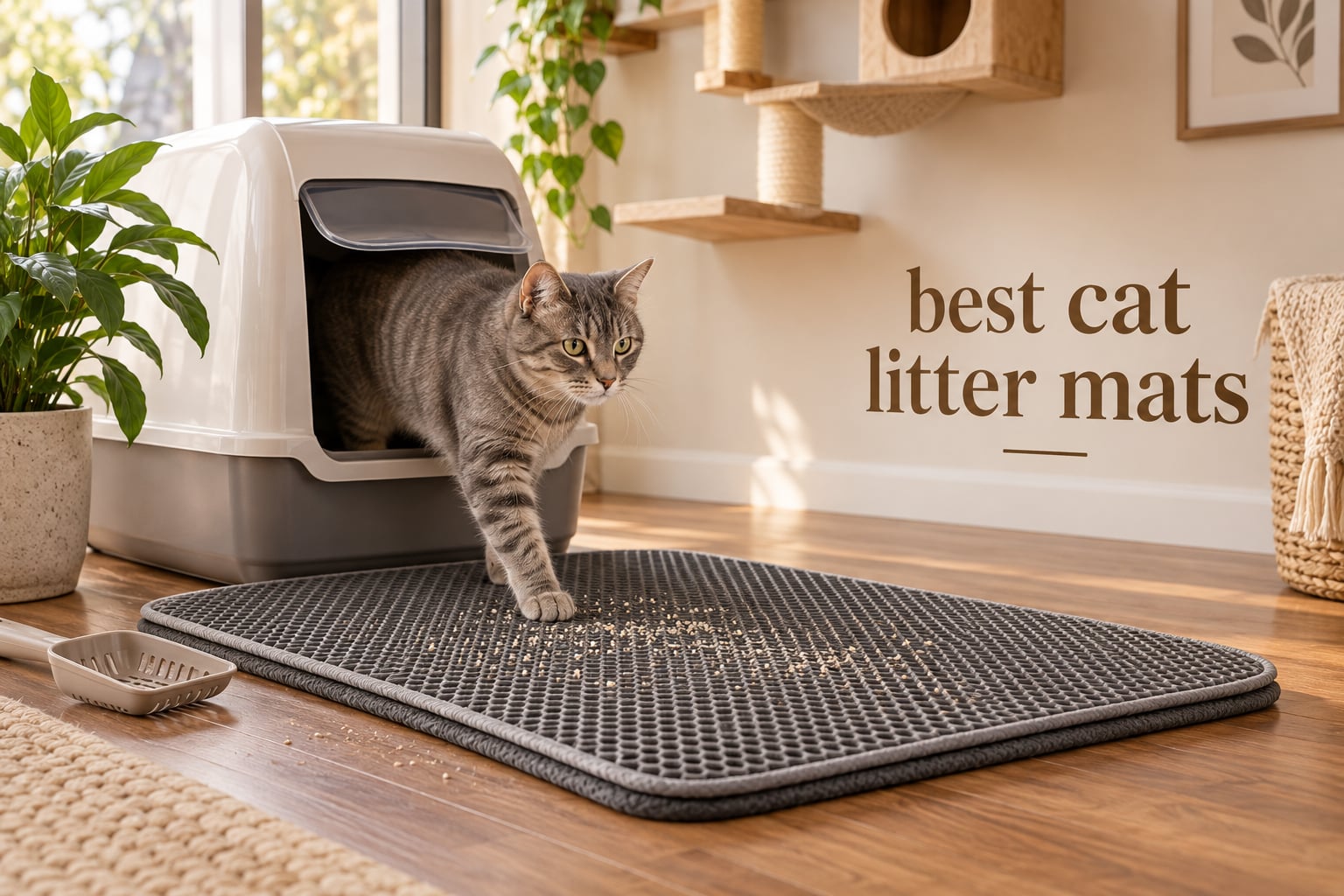 best cat litter mats