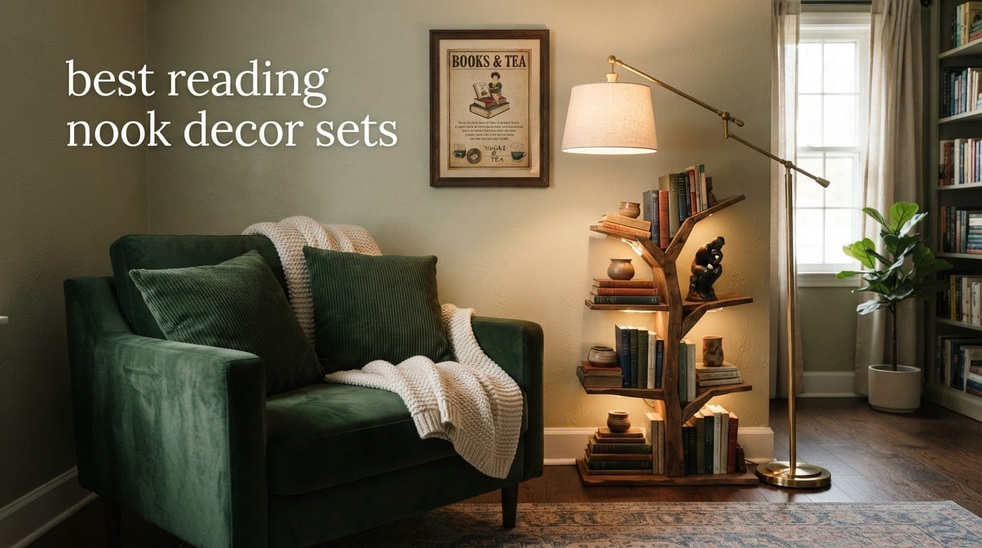 best reading nook decor sets
