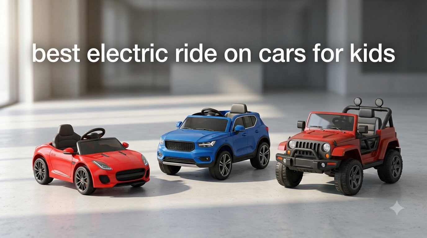 best electric ride on cars for kids