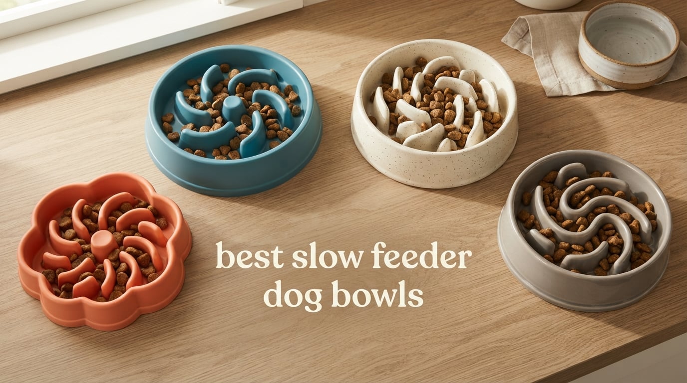 best slow feeder dog bowls