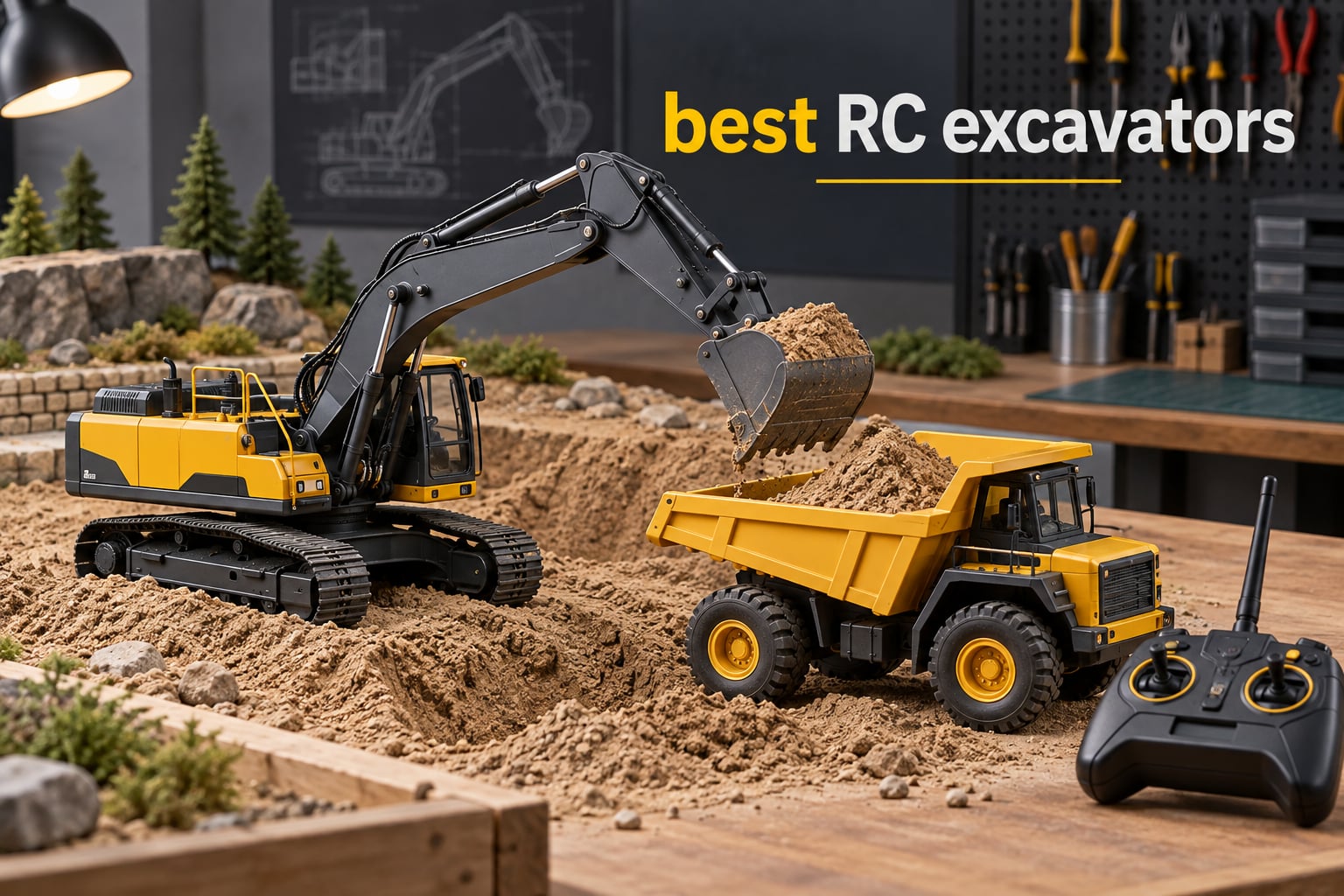 best RC excavators