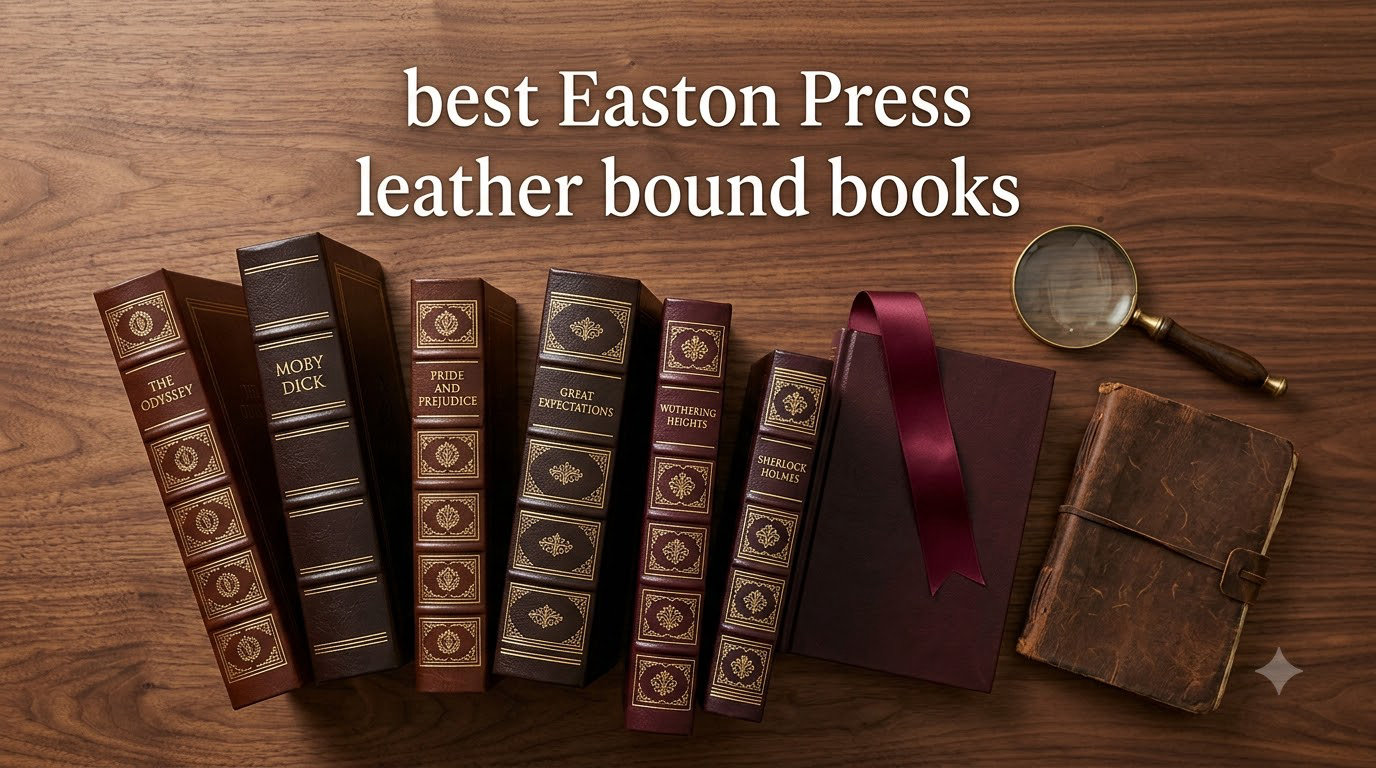 best Easton Press leather bound books