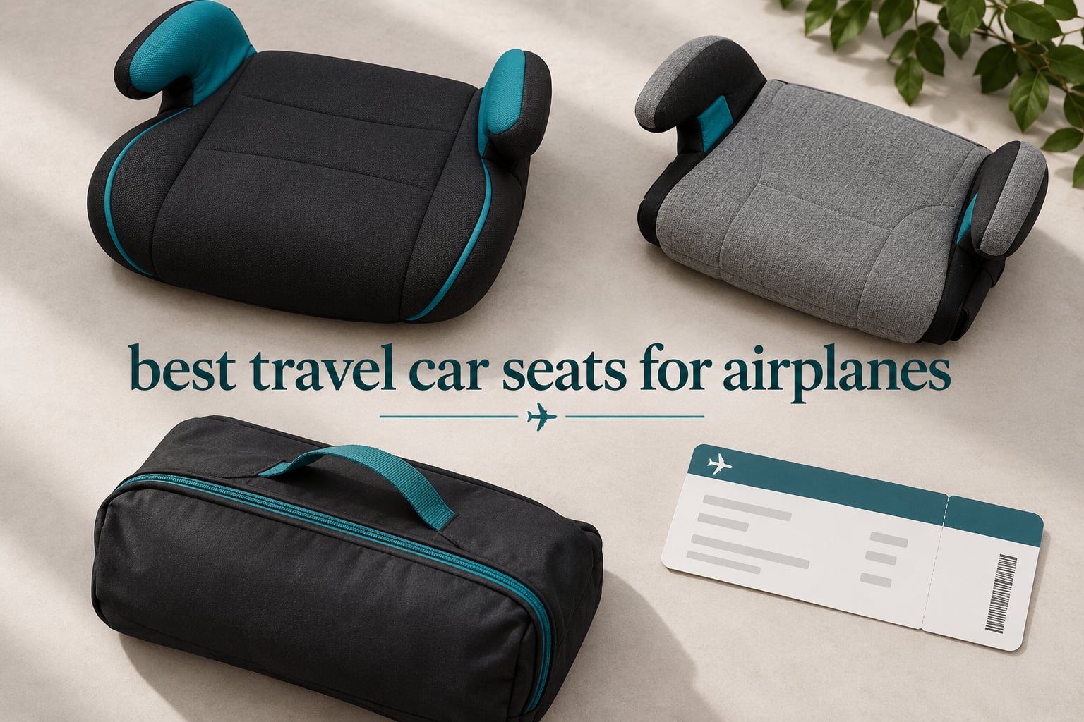best travel car seats for airplanes