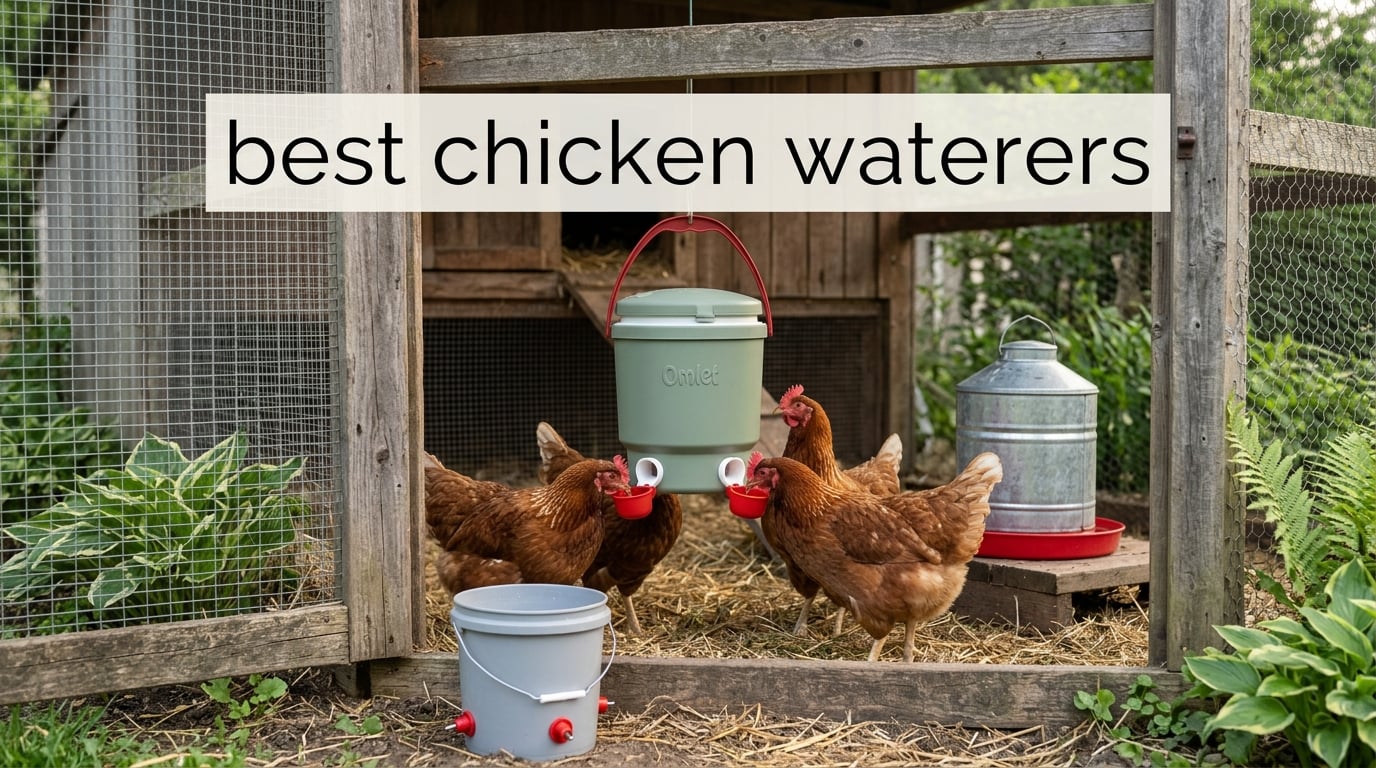 best chicken waterers