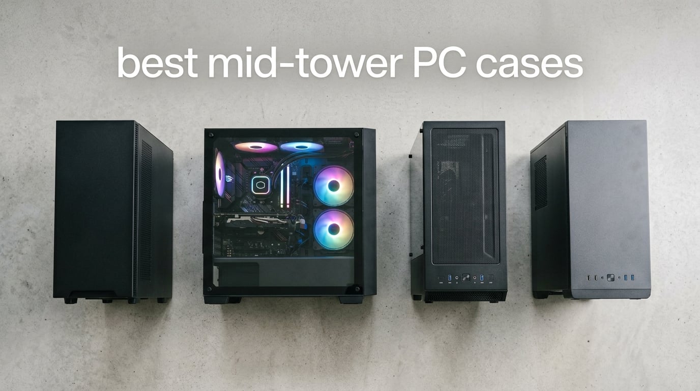 best mid-tower PC cases
