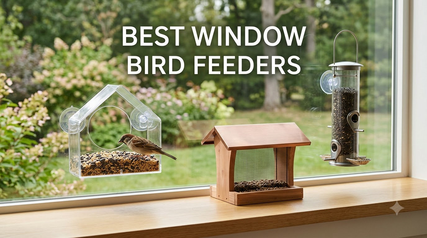 best window bird feeders