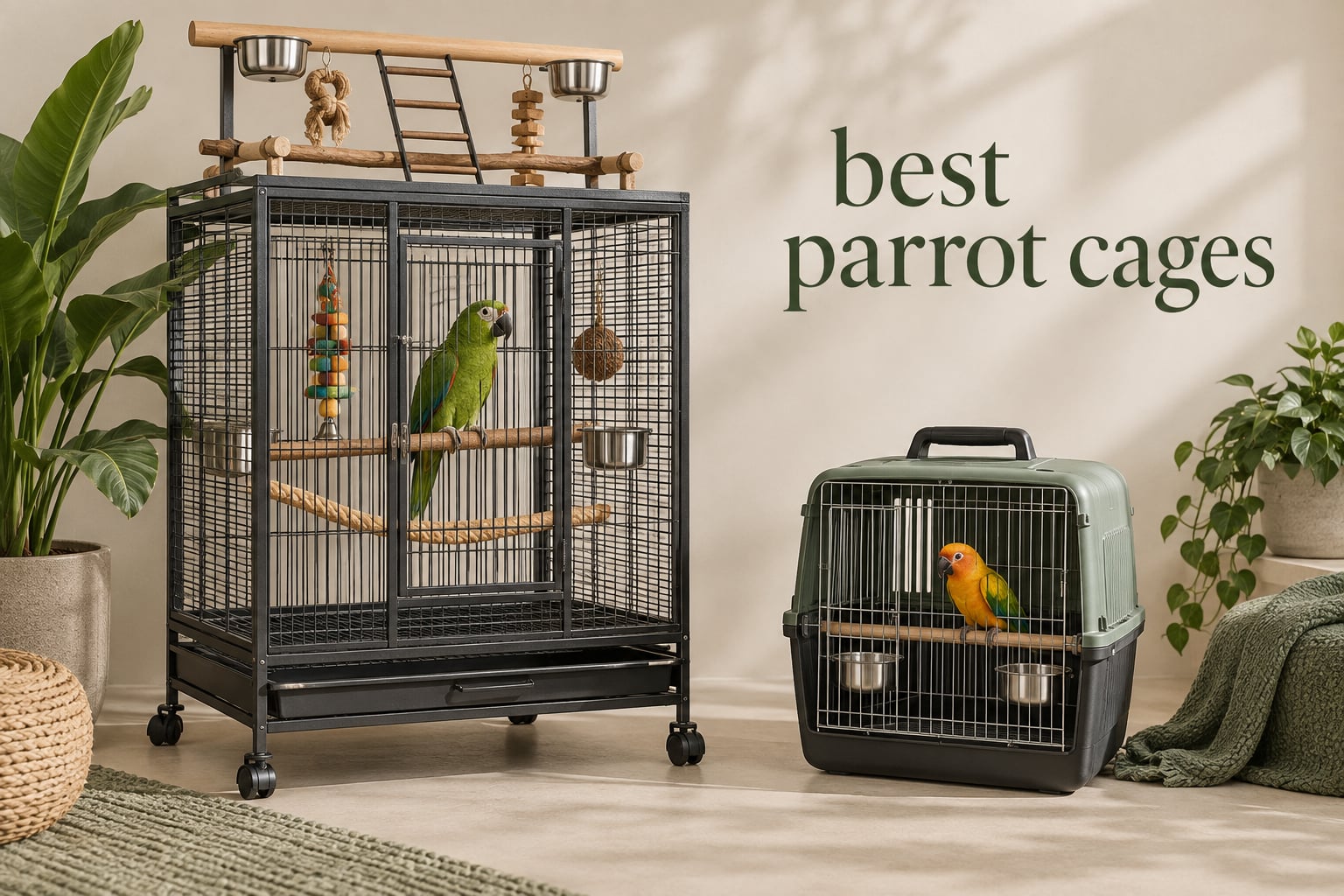 best parrot cages