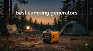 best camping generators