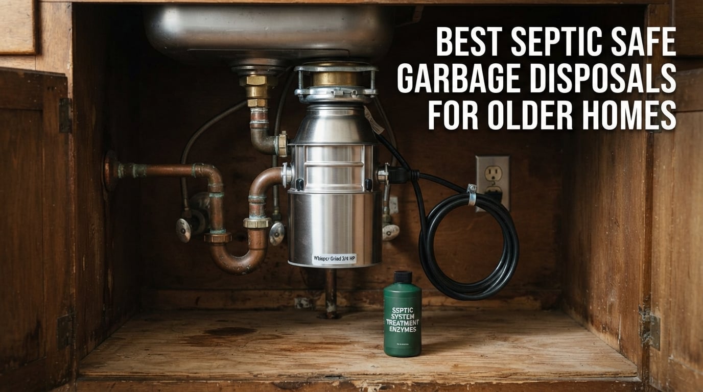 best septic safe garbage disposals for older homes