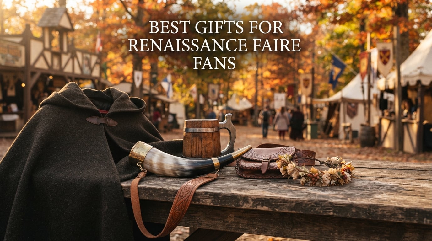 best gifts for Renaissance faire fans