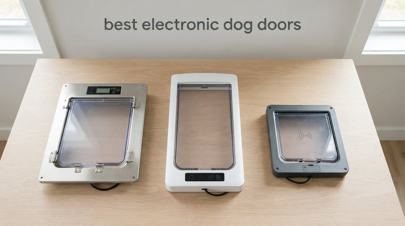 best electronic dog doors