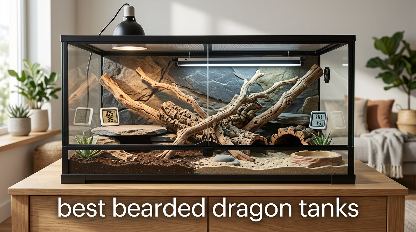 best bearded dragon tanks