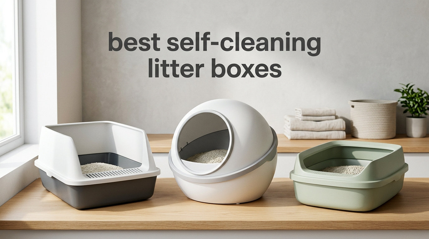 best self-cleaning litter boxes