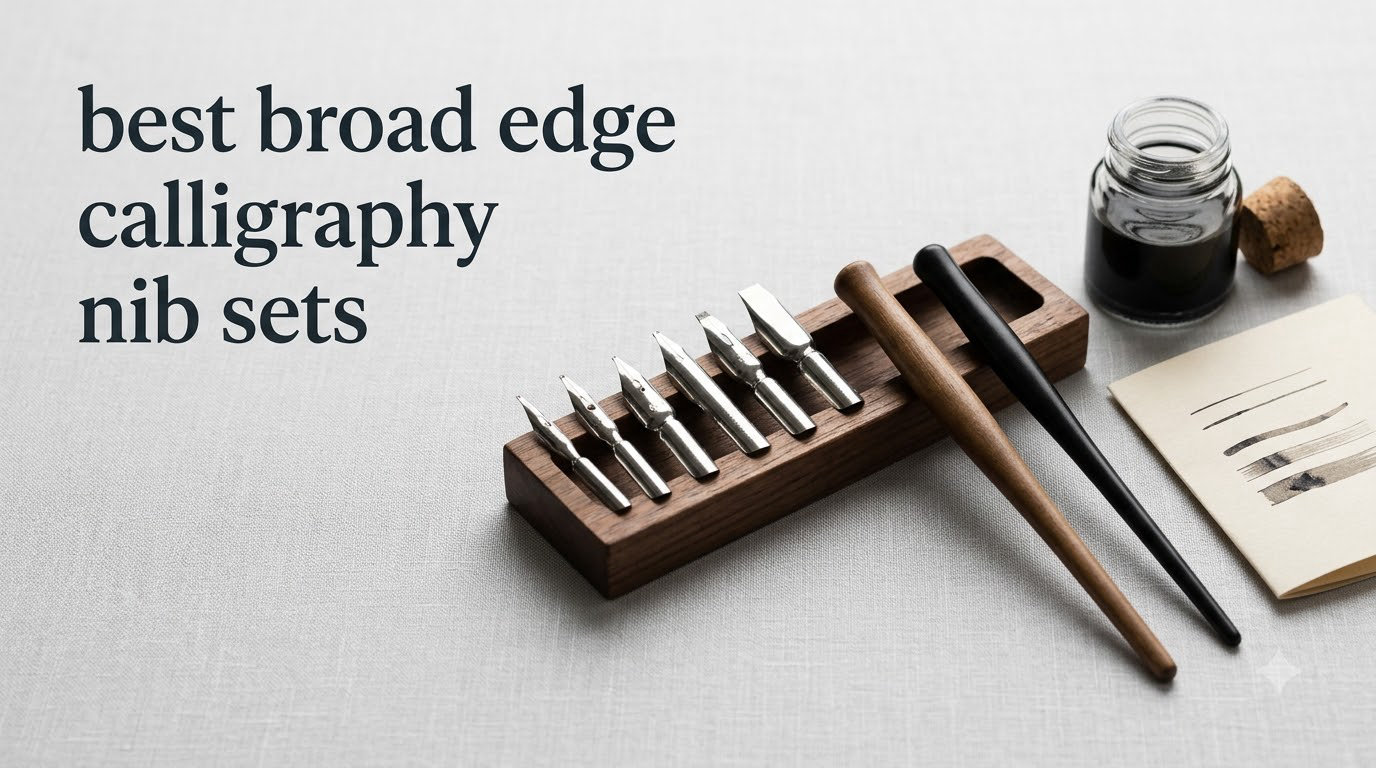 best broad edge calligraphy nib sets