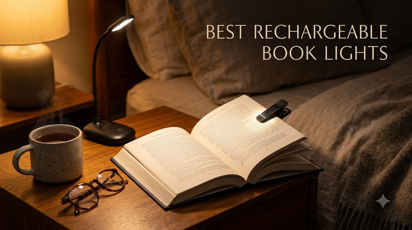 best rechargeable book lights