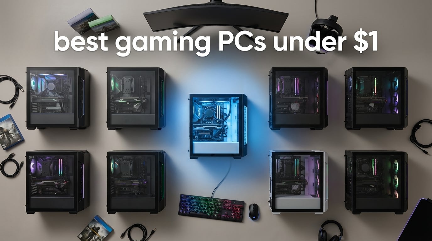 best gaming PCs under $1