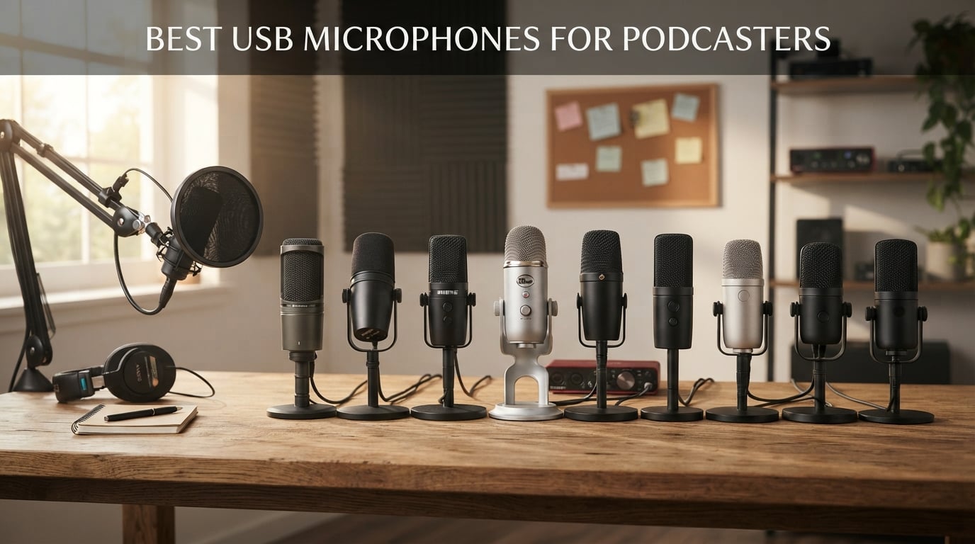 best usb microphones for podcasters