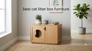 best cat litter box furniture
