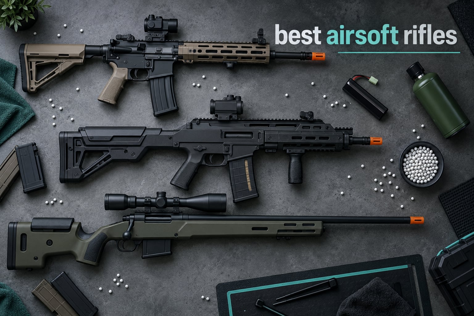 best airsoft rifles