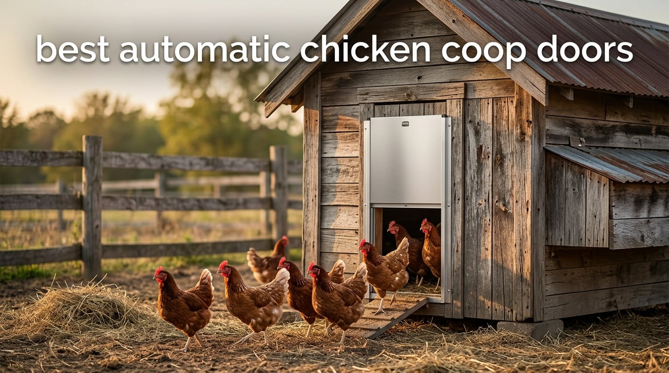 best automatic chicken coop doors