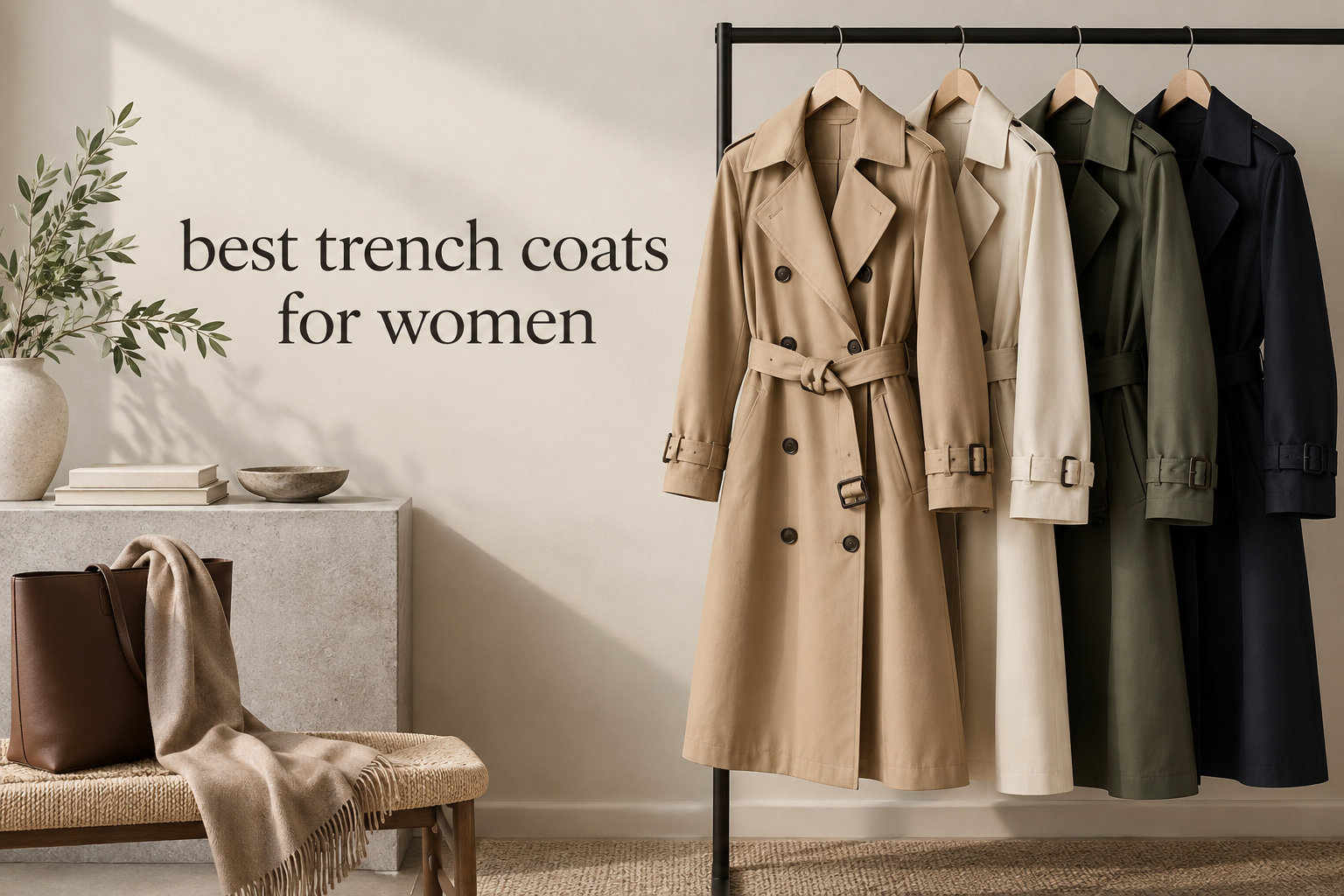 best trench coats for women