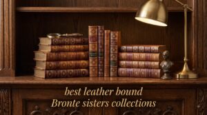 best leather bound Bronte sisters collections