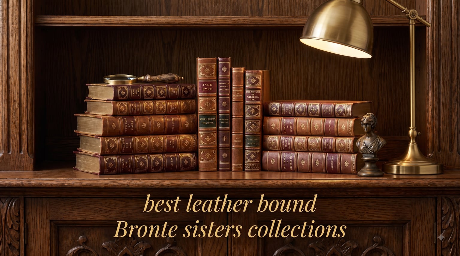 best leather bound Bronte sisters collections
