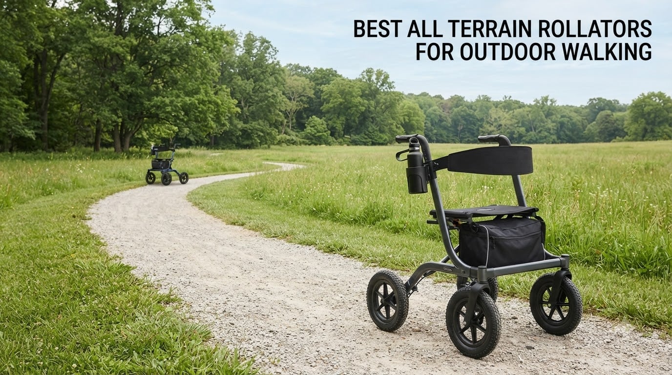 best all terrain rollators for outdoor walking