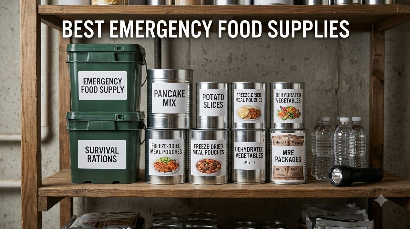 best emergency food supplies
