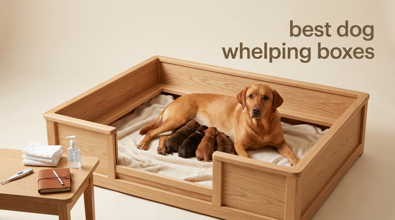 best dog whelping boxes
