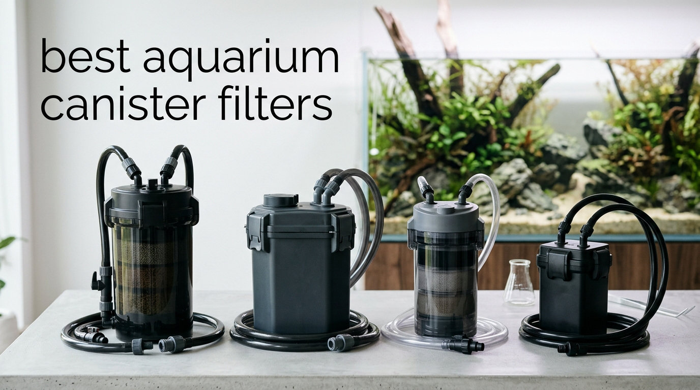 best aquarium canister filters