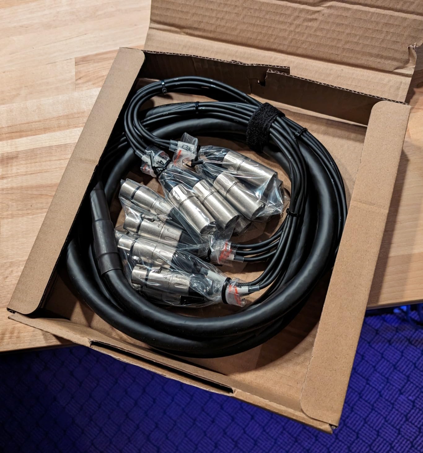KIRLIN Cable MT-815-5M 5-Meter 8-Channel Multi-Track Snake Cable XLR Male to XLR Female customer photo 1